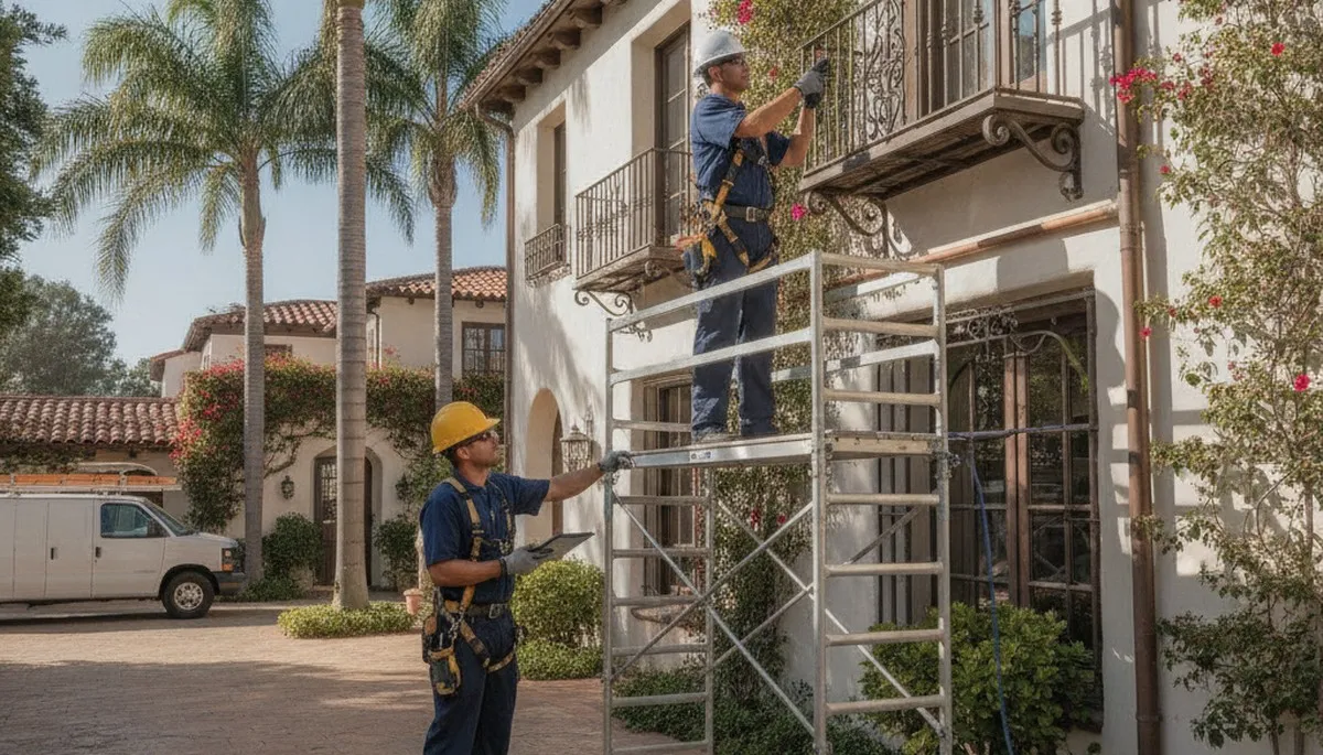 San Diego, CA plumber repairing a leak for emergency plumbing service