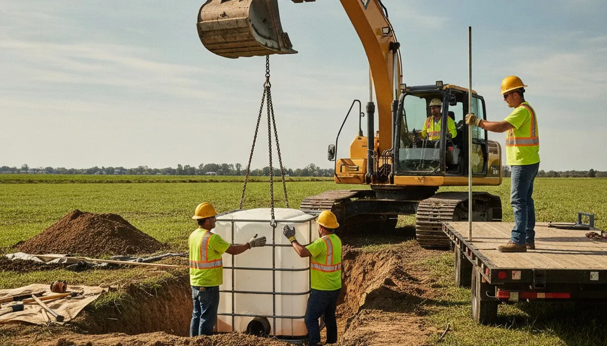 Septic tank installation for San Diego, CA homes by On Call Plumbers